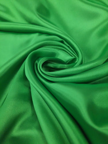 Cetim Charmousse Liso - Verde Bandeira